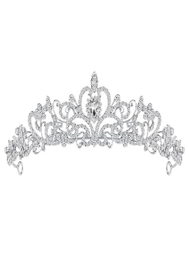 WROPZO Birthday Girl Crown and Sash Set, Princess Tiara Headband, Party Accessories for Birthday Celebration - Image 1